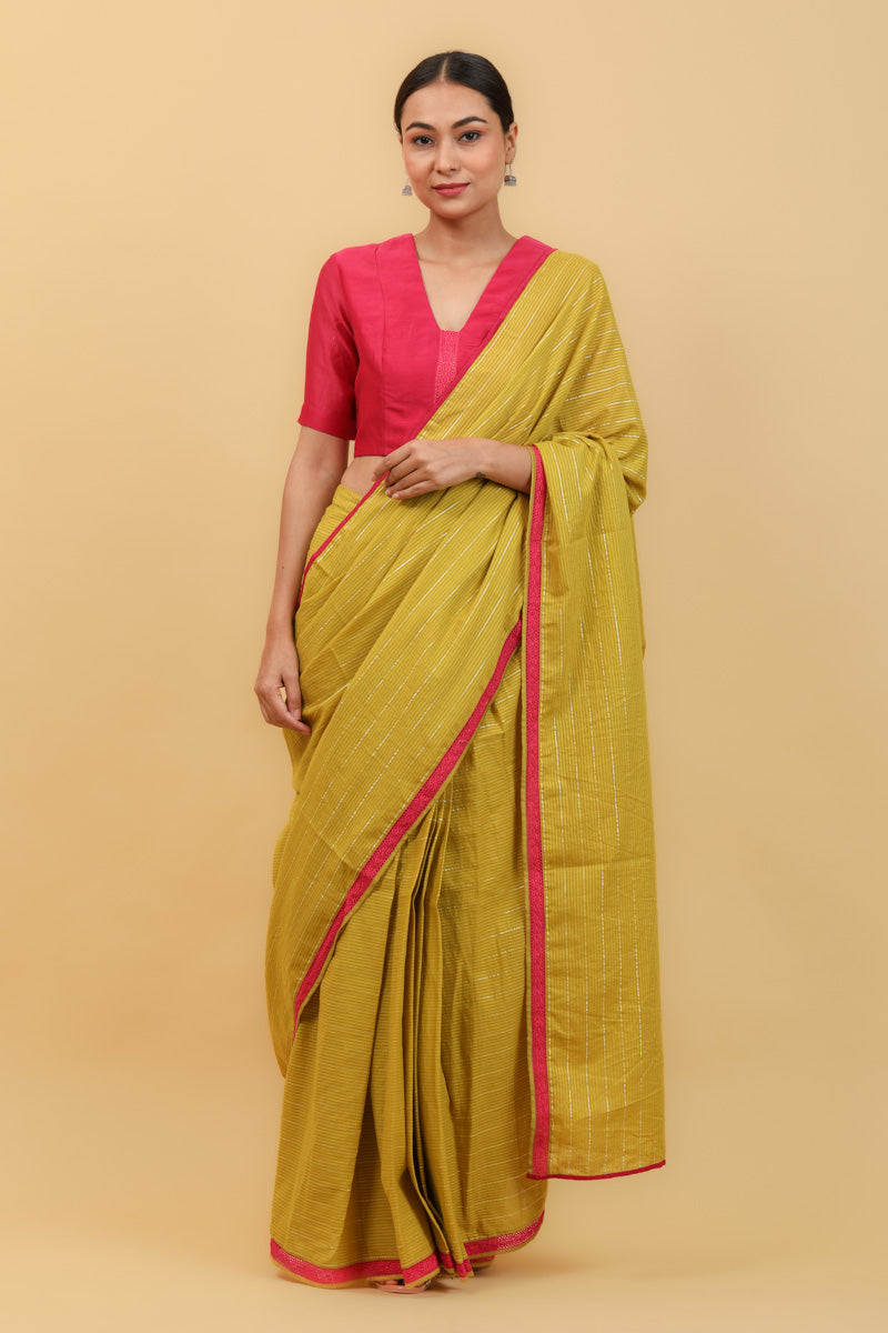 Buy Yellow Sarees for Women by SERONA FABRICS Online | Ajio.com